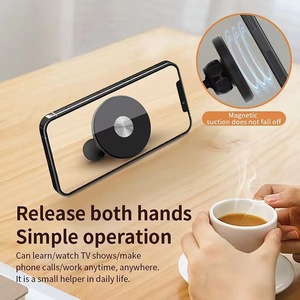 Soporte Magnético para Teléfono, Ajustable, Multiángulo, de Plástico Negro, para Dispositivos Móviles - Product Image 5