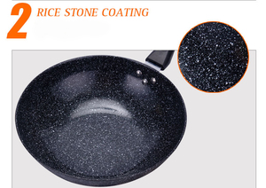 <span class=keywords><strong>Wok</strong></span> antiadherente negro <span class=keywords><strong>de</strong></span> alta calidad con tapa <span class=keywords><strong>de</strong></span> <span class=keywords><strong>hierro</strong></span> <span class=keywords><strong>fundido</strong></span> al por mayor 30/32/34cm <span class=keywords><strong>precio</strong></span> <span class=keywords><strong>de</strong></span> fábrica <span class=keywords><strong>de</strong></span> inducción directa <span class=keywords><strong>de</strong></span> fábrica - Product Image 5