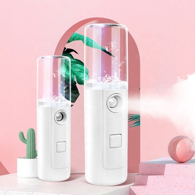 Mist Sprayer Electric Portable Mini Handheld Rechargeable Nebulizer USB Charging Nano Water Replenisher Aromatherapy Humidifier
