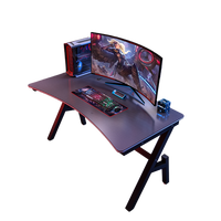 G3 Home Table de jeu ergonomique RGB-Lit avec LED à hauteur réglable Caractéristiques Surface en MDF moderne Design