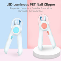 Nouvel Outil de Toilettage pour Animaux de Compagnie : Coupe-Ongles avec Lumière LED, Ciseaux de Soin Sûrs pour Chats et Chiens
