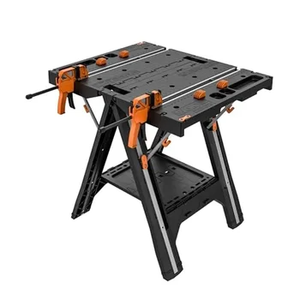 DIY Multifunctional Woodworking Benches Foldable <b>Work</b> <b>Table</b> WX051 Mobile Woodworking <b>Table</b> Cut Saw Portable Carpentry Workbench - Product Image 2