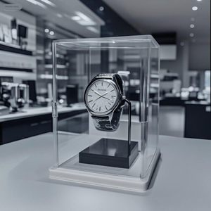 亚克力透明多位置手表展示架带珠宝收纳柜台展示架新款热销工厂销售 - Product Image 1