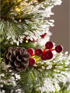 Christmas Tree Customizable Height PreLit Multi Fiber Optic Plastic Led Spruce Xmas Christmas Tree Acrylic Christmas Tree