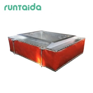 Tùy Chỉnh Nhiệt Độ Cao Không Khí Nóng Bụi Vuông Xả Không Kim Loại Hình Chữ Nhật Bù Vải Mở Rộng Doanh - Product Image 1