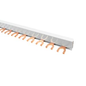 מסוף חשמלי 1p 63a מזלג מבודד סוג u סוג u u מסרק נחושת מסרק עבור מפסק <span class=keywords><strong>mcb</strong></span> - Product Image 4