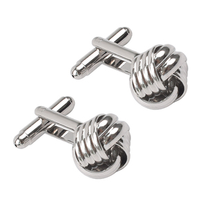 Mancuernillas con Nudo Trenzado, Novedad, Estilo Elegante <span class=keywords><strong>para</strong></span> Hombre, Mancuernillas <span class=keywords><strong>para</strong></span> Camisa y Traje, Joyería <span class=keywords><strong>de</strong></span> Alta Calidad <span class=keywords><strong>para</strong></span> Hombre, Regalo Festivo - Product Image 1
