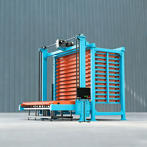 מדפי אחסון אנכיים למתכת כבדה עם בקרת PLC חכמה - Product Image 4