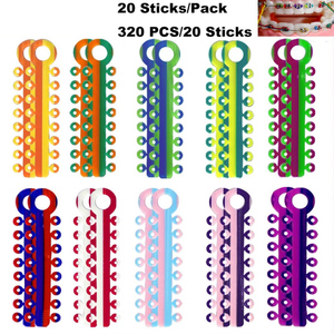 Legature Ortodontiche Bicolore Super Elastiche a Prezzo di Rivenditore - Product Image 3