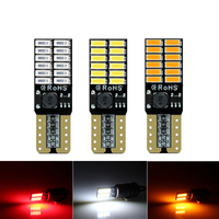 Bombillas LED T10 de 12V 24V W5W Canbus 5000K Blancas para Interior de Coche, Luz de Lectura, Luz Lateral de Matrícula, 5W5 LED Sin Errores 194