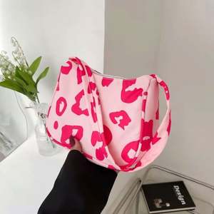 I-0297 High-capacity Fashion Shoulder Bag Korean Street Trend <b>Purses</b> Handbag Candy <b>Zip</b> Women Spring Autumn Handbags - Product Image 3