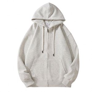 Sudadera con Capucha Personalizada con Cierre Completo, Precio de Fábrica, 400 g/m², Algodón Grueso, Impresión Digital por Sublimación, Sudaderas y Hoodies para Hombre - Product Image 4