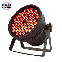 Luz LED Par RGBW de 54x3W con control DMX512 para escenarios, discotecas y eventos nocturnos