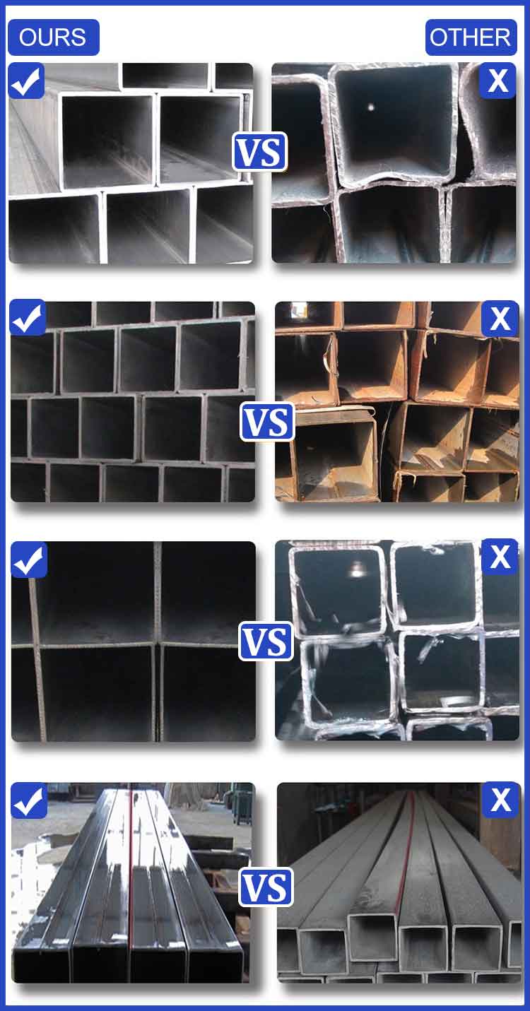 Inconel alloy steel tube N06600 UNS/ASTM/2.4816 EN/DIN black steel square pipes