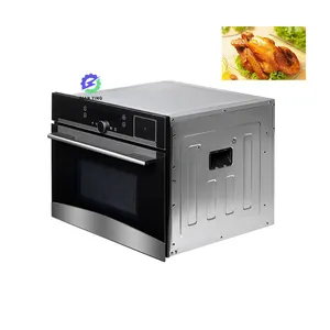 顶级加热家用内置电器电动单不锈钢家庭内置烤箱内置蒸汽烤箱