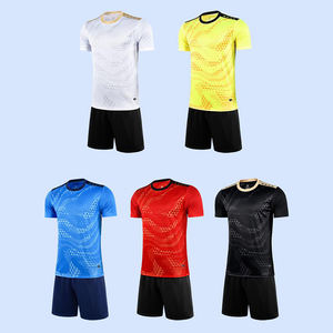 Camiseta de Fútbol Personalizada de Verano de Alta Calidad de Secado Rápido para Hombre, Camisetas de Fútbol de Poliéster/Algodón Sublimadas al por Mayor para Clubes y Equipos - Product Image 1