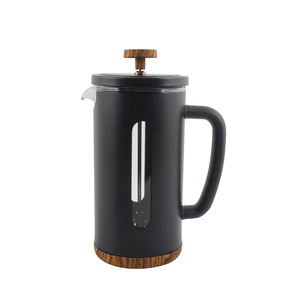 34 oz Transparent Borosilicate Glass with Stainless Steel Filter Heat-Resistant Large Capacity French Press Coffee <b>Maker</b> - Product Image 1
