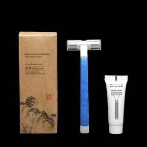 Accesorios de hotel, juego de baño desechable, kit de afeitado personalizado, gorros de ducha, champú y acondicionador, artículos de tocador de hotel - Product Image 4