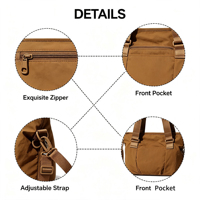 Sac à main en nylon grande capacité pour femme, léger, pour le yoga, le sport, le quotidien, sac à bandoulière multi-poches, sac de voyage, sac de shopping, sac bandoulière