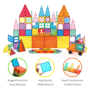 KEBO Factory Custom Color ABS Plastic Construction Play Magnetic Blocks 120-Piece ODM/OEM Electronic <strong>Model</strong> Toy Gift Box for <strong>5</strong> 7 - Product Image 4