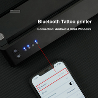 Mesin Transfer Tato Stencil Printer Pabrik Terlaris untuk Studio Tato Mesin Printer Blue Tooth