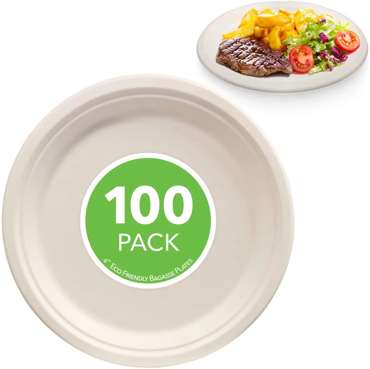 Disposable Biodegradable Odm Oill Proof Tableware Sugarcane Bagasse Sauce Paper Plates Dishes Desechables Platos Piatti Vajilla