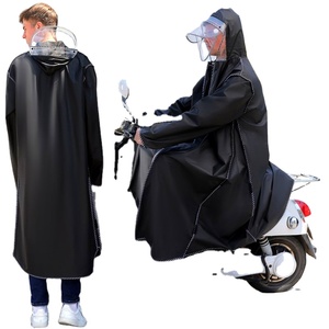 Impermeable Largo Transparente de TPU Original, Poncho de Lluvia para Motocicleta, Actividades al Aire Libre en Días Lluviosos - Product Image 1
