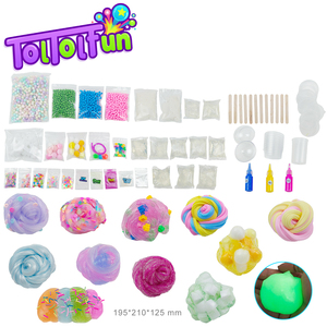 Coffret Cadeau de Slime Mixte – Faveurs de Fête, Jouets Scientifiques Éducatifs DIY, Jouets Anti-Stress, Cadeaux d'Anniversaire pour Garçons et Filles – Personnalisation Usine - Product Image 1