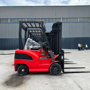 3ton Forklift listrik Heli electrik Manual Stacker Forklift 4 roda kemudi garpu truk Forklift Motor Forklift - Product Image 3