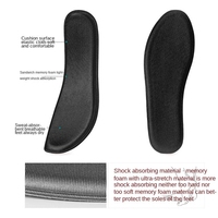 Mémoire Mousse Semelles Pour Chaussures Hommes Femmes Sueur Absorption Des Chocs Respirant Sport Semelles Chaussures Pad Inserts Coussin Accessoires