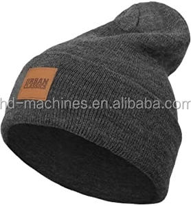 HD marque côtes jersey interlock machine à tricoter circulaire pour chapeau - Product Image 5