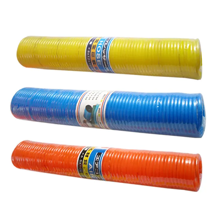 PE spring air pipe with connector Air Inflator Hose Kits