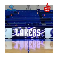 Pantalla LED Impermeable Anticolisión para Publicidad en Estadios, 960X960mm, Pantalla para Cancha de Fútbol y Baloncesto con Clasificación IP65