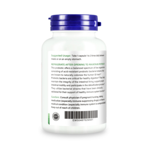 Suplemento Probiótico Personalizado de 15 Mil Millones de UFC para Hombres y Mujeres, Apoya la Flora Intestinal Saludable, Cápsulas Probióticas Dietéticas - Product Image 2