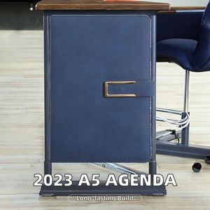 2026 Education Agenda Diary Notebook School Office Supplies Business A5 Creative <b>Soft</b> Leather Meeting Journal - Product Image 2