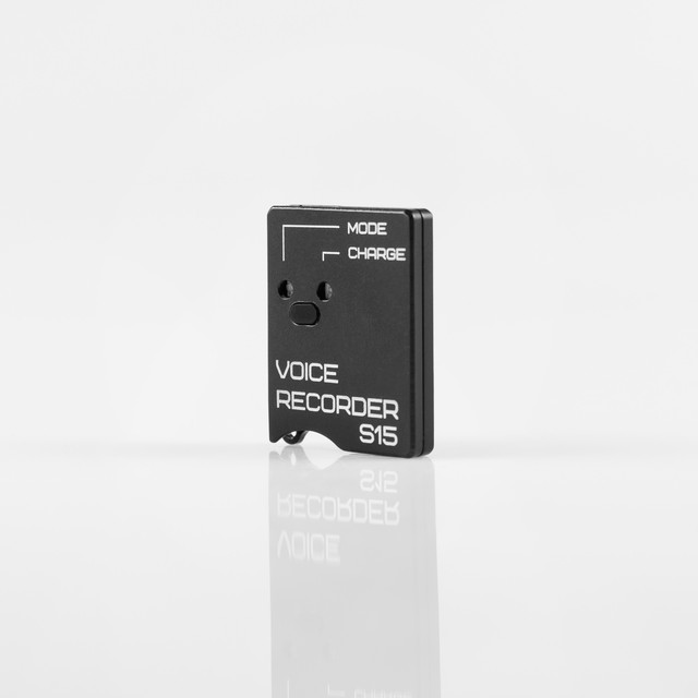 SOROKA 15 Mini Digital Smart Voice-Activated Voice Recorder Thin & Compact Design Professional High Quality Recording