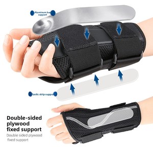 Adjustable Pressurized Wrist Support Brace Double-Sided <strong>Splint</strong> for Splinted Wrist Fixed Wrist Wrap for Palm Protective Gear - Product Image 3