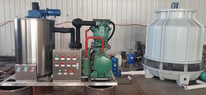 Haiyue làm mát bằng nước 3 tấn nước muối <span class=keywords><strong>Flake</strong></span> máy nước đá sus316 lót công nghệ cao nước biển <span class=keywords><strong>Flake</strong></span> máy nước đá cho câu cá - Product Image 2