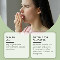 Kit de gel nettoyant pour la langue avec gratte-langue, gel nettoyant pour la langue à la menthe pour une haleine fraîche et des soins bucco-dentaires