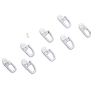 Curtain Roller Old-fashioned Track Pulley Straight Rail Curved Rail Hook Ring Slide Rail Accessories, Wholesale Big Discount - Product Image 1