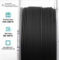Filament d'imprimante 3D en nylon PA6-CF argenté effet fibre de carbone 3D, diamètre 1,75 mm, bobine compatible AMS 0,5 kg/500 g