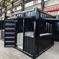Kiosque alimentaire miniature de 10 pieds, idéal pour les snacks, les cafés et les magasins de proximité