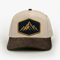 Bordado personalizado de bloqueo de color al por mayor ajustable de alta calidad gorras de béisbol sombrero desgastado deportes al aire libre gorra de béisbol