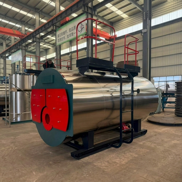 Yyqw Low Pressure Industrial Horizontal Fire Tube Water Tube Automatic Thermal Oil Boiler Carbon Steel Energy Saving