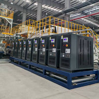 Extrudeuse Monovis Personnalisable pour HDPE, LLDPE, LDPE, EVA, PE, avec Vis 38CrMoALA, 380V, pour Production de Géomembranes sur Calandre à Trois Rouleaux de Haute Performance
