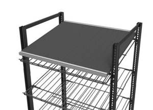 Estante de Exhibición de Plástico de Una Cara Resistente, con Rodillos de Alimentación por Gravedad, Fácil Acceso, para Bebidas en Tiendas Minoristas y Supermercados - Product Image 3