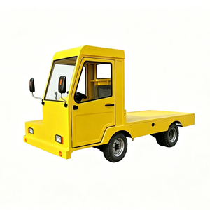 Chariot de transport électrique à cabine fermée avec batterie au lithium 45 km, moteur AC sans balais 3-25 kW, recharge domestique 220 V, chariot d'usine - Product Image 6