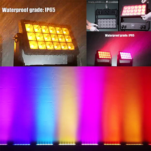 18 stuks 20W <span class=keywords><strong>City</strong></span> Color Light Volle Kleur IP65 Waterdicht Hoge Gebouw Wasstraatverlichting LED <span class=keywords><strong>City</strong></span> Color Stageverlichting - Product Image 2