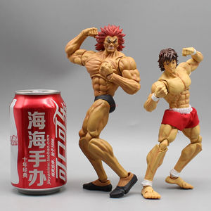 1/12 Son Of Ogre Hanma Baki Hanma <span class=keywords><strong>Yujiro</strong></span> cuatro cabezas talladas Anime acción colección figuras modelo juguete versión de alta calidad - Product Image 6