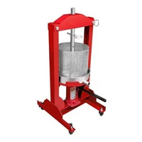 Presse-agrumes manuel commercial en acier inoxydable pour fruits, miel, thé, mûres, marc de vin, vanille et café